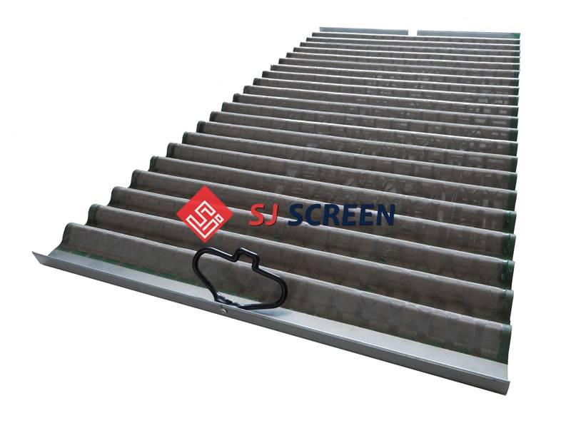 Replacement Wave shale shaker screen for Derrock Hyperpool shale shaker.