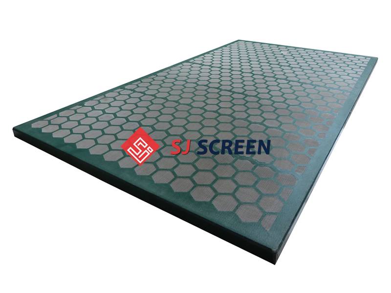 Replacement shaker screen for KEMTRON 28 series shale shaker.