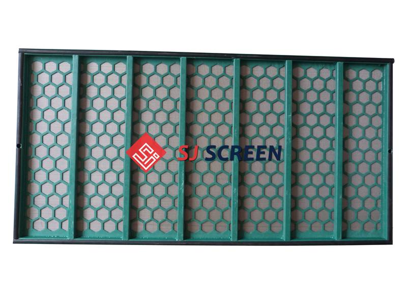 The back side picture of replacement shale shaker screen for lBrandt BLT-50/LCM-2D shale shaker.