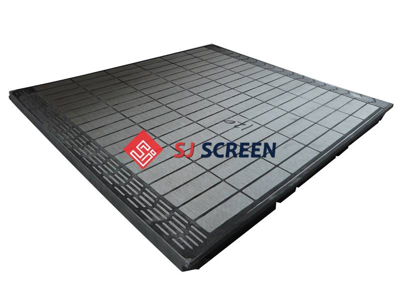 Composite frame shale shaker screen for SWACO MD-2/MD-3 replacement.