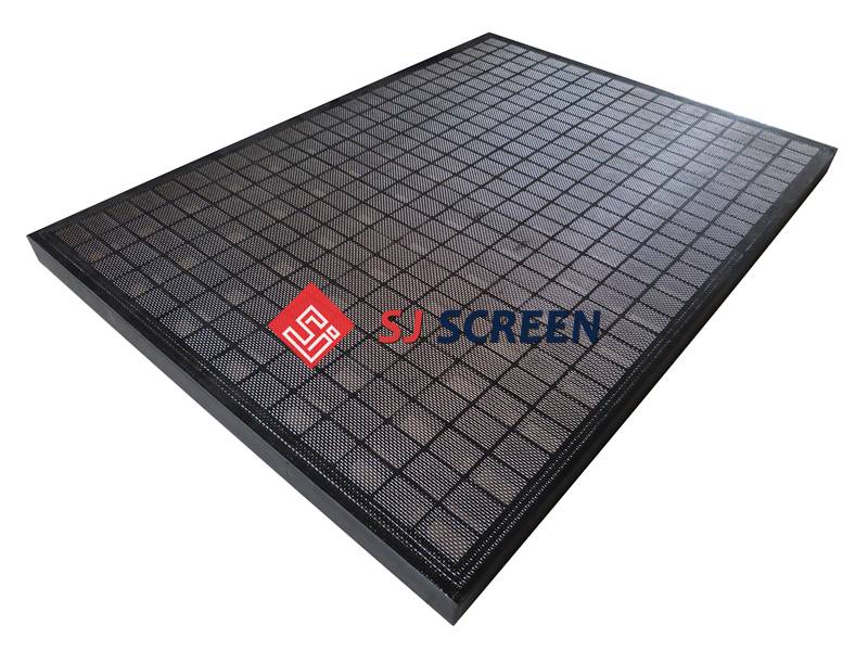 Composite frame shale shaker screen for Brandt VSM 300 scalping replacement.