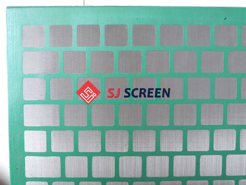 Replacement NOV Brandt D380 shaker screen made of SS 304 wire mesh cloth.