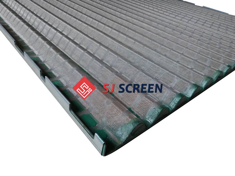 The close picture of replacement shale shaker screen for Derrock FLC 2000/48-30 Wave Screen