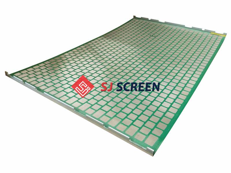 Replacement PWP shaker screen for Derrock FLC 2000/48-30 shale shaker.