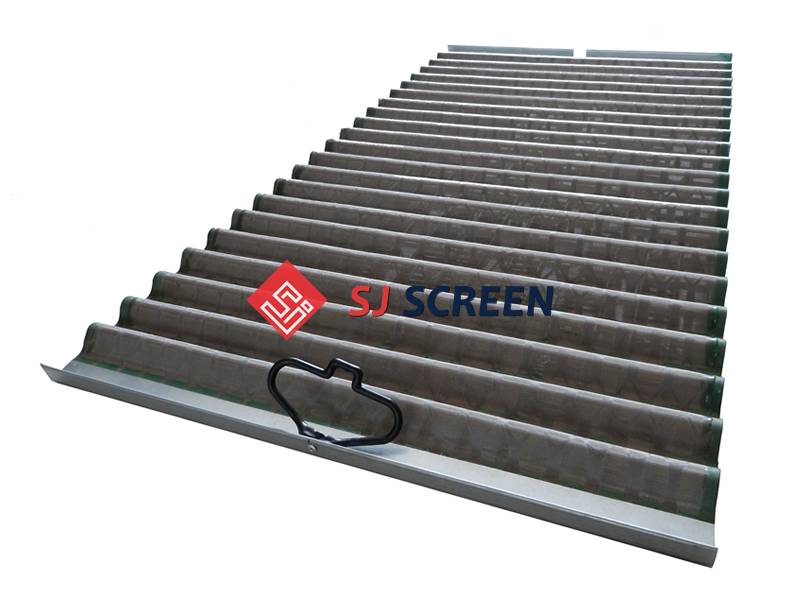 Replacement Wave shale shaker screen for Derrock Hyperpool shale shaker.