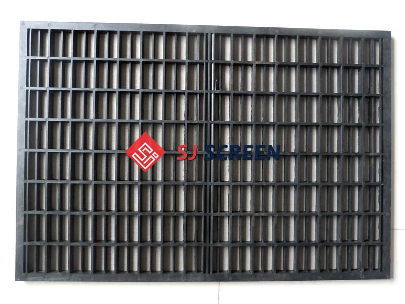 The back view picture of composite shale shaker screen for SWACO MD-2 and MD-3 shale shaker.