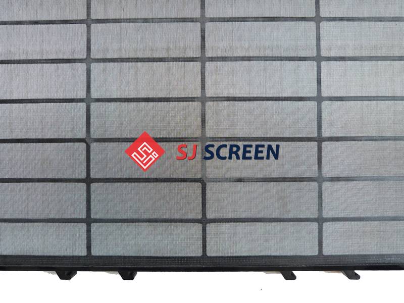 Replacement SWACO MD-2/MD-3 shaker screen made of SS 304 wire mesh cloth.
