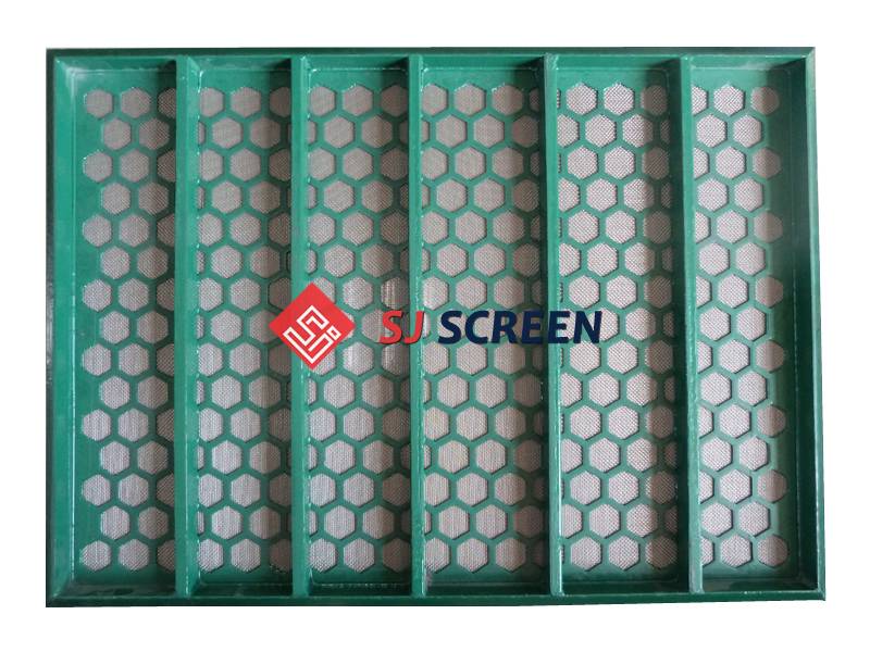 The front view picture of replacement shale shaker screen for Derrock FLC 2000/48-30 PWP.